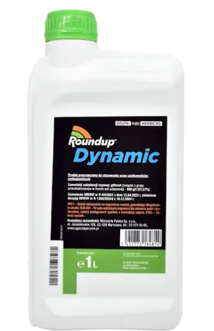 Roundup Dynamic – Total glyphosate weed killer for garden (1L / 5L / 15L)